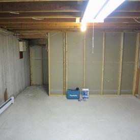 Indian Trail Basement Bedroom Before 4